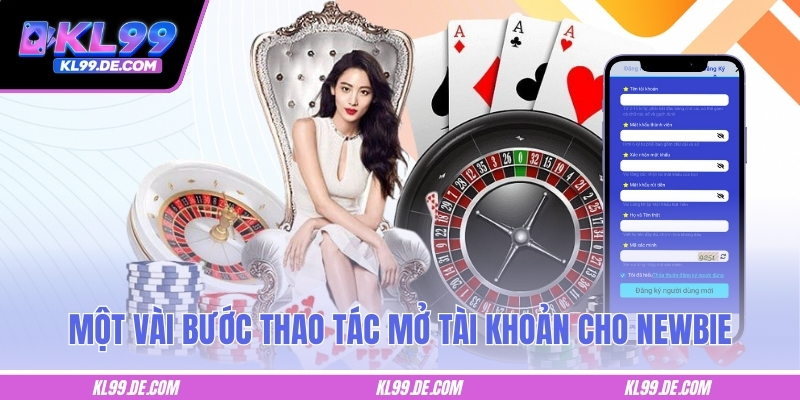 Một vài bước thao tác mở tài khoản cho newbie