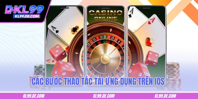 Các bước thao tác tải ứng dụng trên IOS